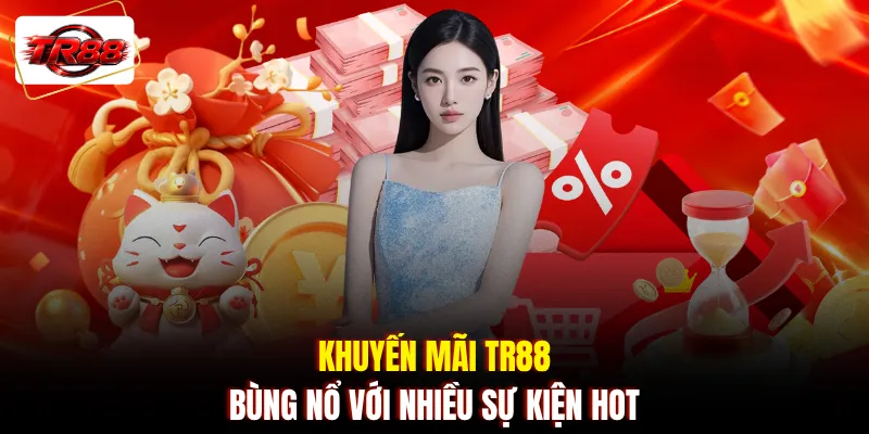 Khuyến mãi TR88 bùng nổ với nhiều sự kiện hot